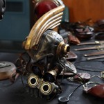 Leather And Art - Trevor Lamb, steampunk helmet