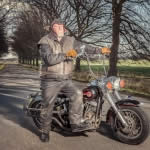 Leather And Art - Trevor Lamb - Gary McPhee bike